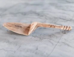 Azizi Life Faye Wooden Pie Server Home Goods