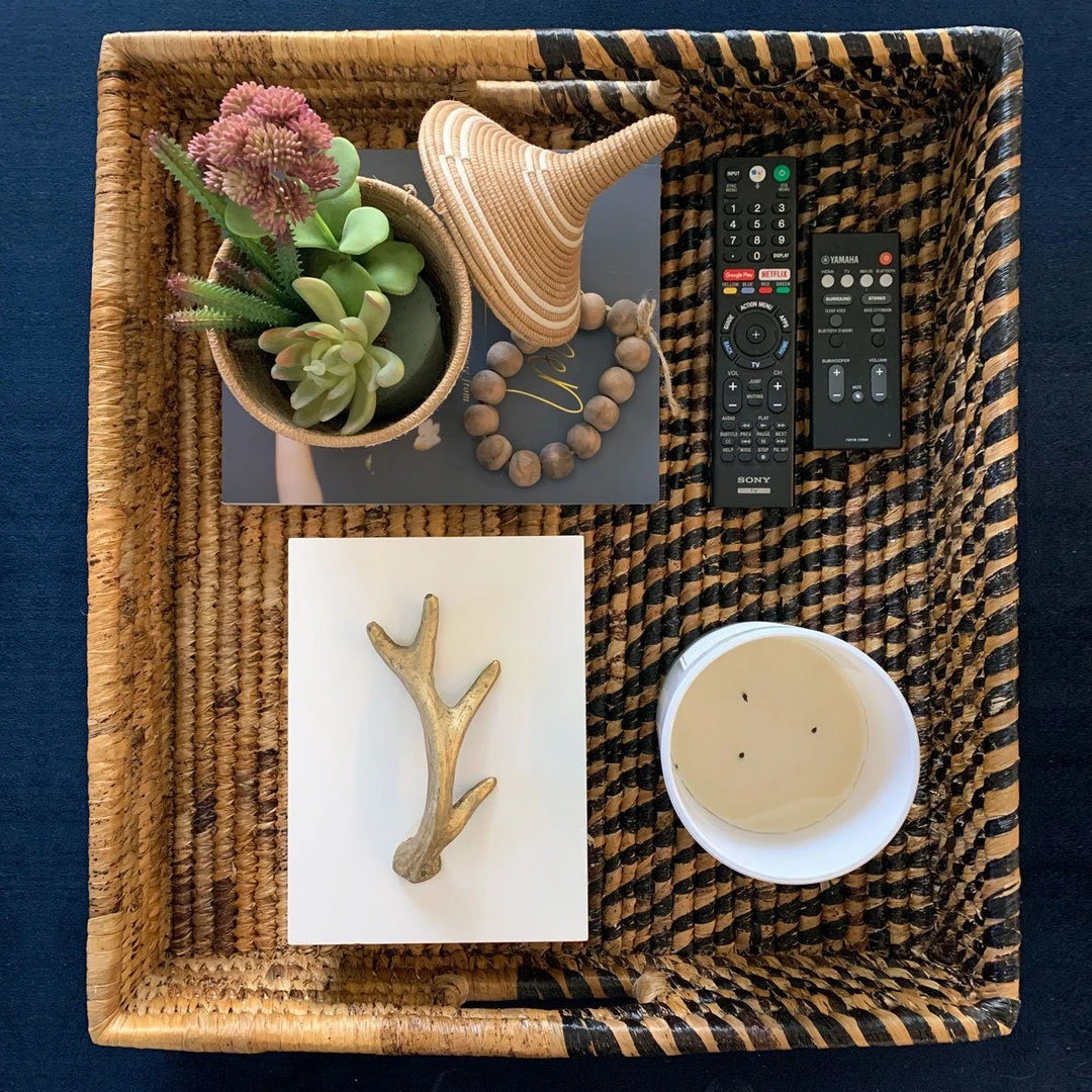 Azizi Life Parker Banana Leaf Trays 10 Azizi Life Parker Banana Leaf Trays