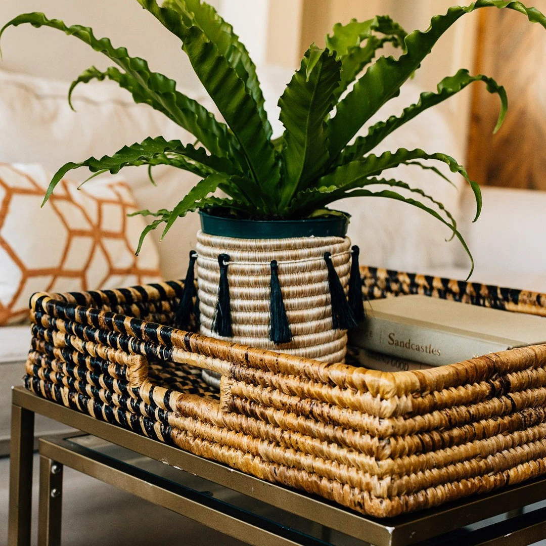 Azizi Life Parker Banana Leaf Trays 9 Azizi Life Parker Banana Leaf Trays