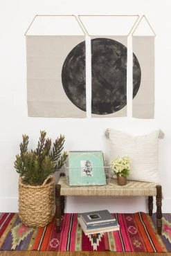 Conejo & Co Ballena Wall Hanging - Black Home Goods
