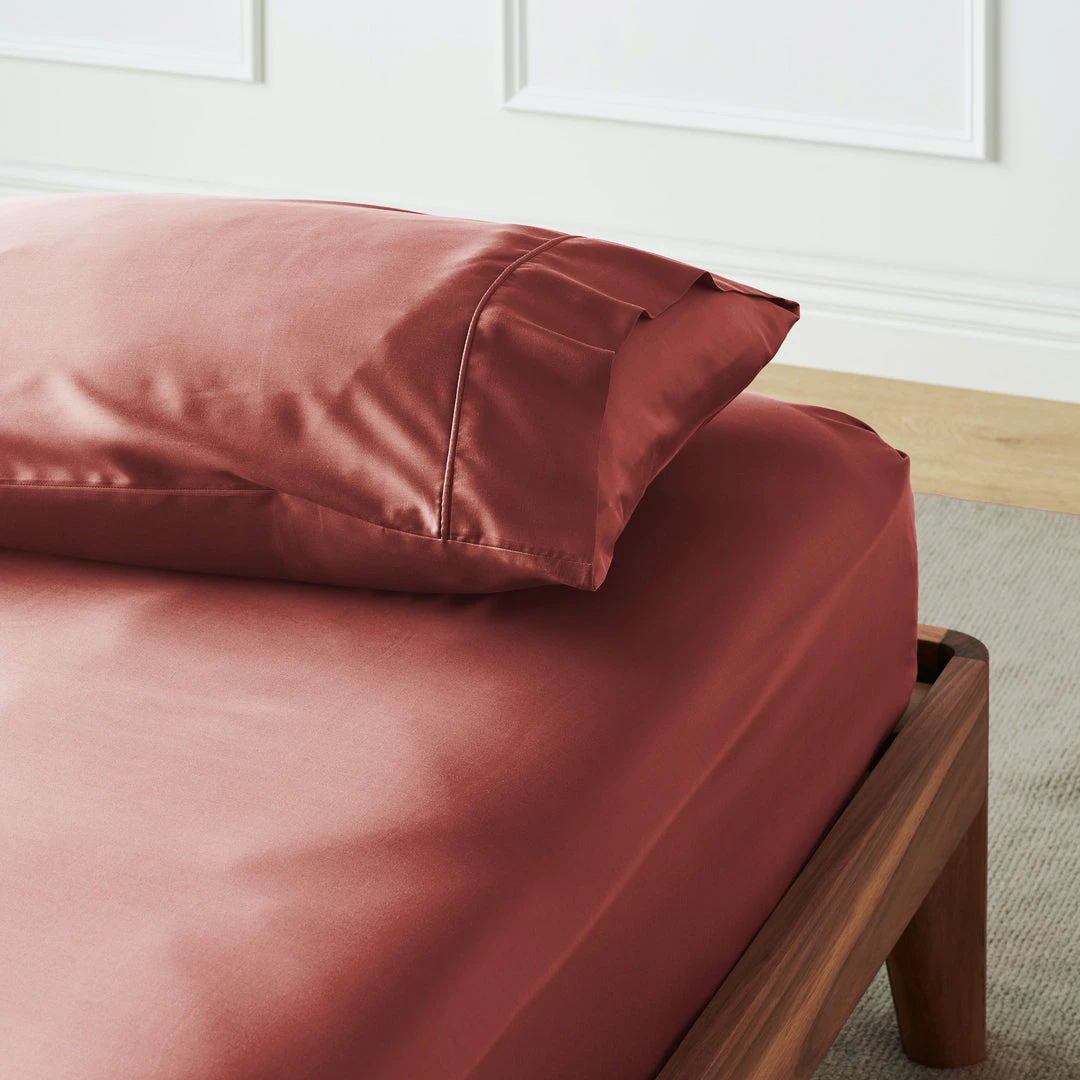 Ettitude Bamboo Sateen Fitted Sheet - Canyon Home Goods 3 Ettitude Bamboo Sateen Fitted Sheet - Canyon Home Goods
