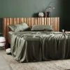Ettitude Best Sellers Bamboo Sateen Sheet Set - Moss 2 Ettitude Best Sellers Bamboo Sateen Sheet Set - Moss