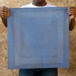 Jenni Earle Be Brave Bandana - River Blue 9 Jenni Earle Be Brave Bandana - River Blue