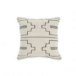 Kiliim Best Sellers Black Drift Wool Throw Pillow Cover