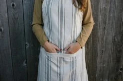 Will & Atlas Black Stripe Apron Home Goods