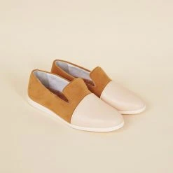 Dooeys Shoes Blush Cinnamon Apple Leather House Loafer