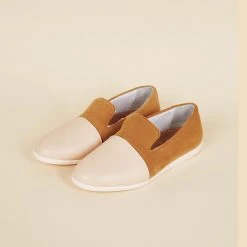 Dooeys Shoes Blush Cinnamon Apple Leather House Loafer