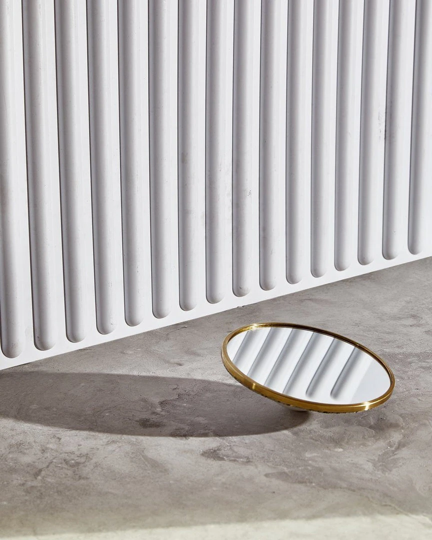 Slash Objects Made In USA Bobble Mirror - Royal 5 Slash Objects Made In USA Bobble Mirror - Royal