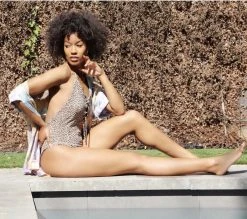 BOLD Swim Rosette One-Piece Swimsuit