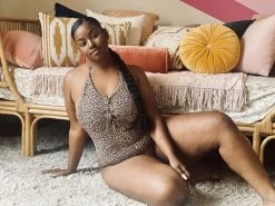 BOLD Swim Rosette One-Piece Swimsuit