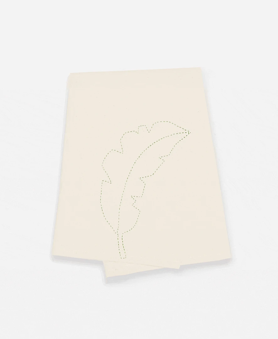 Anchal Home Goods Botanical Tea Towel - Bone 6 Anchal Home Goods Botanical Tea Towel - Bone