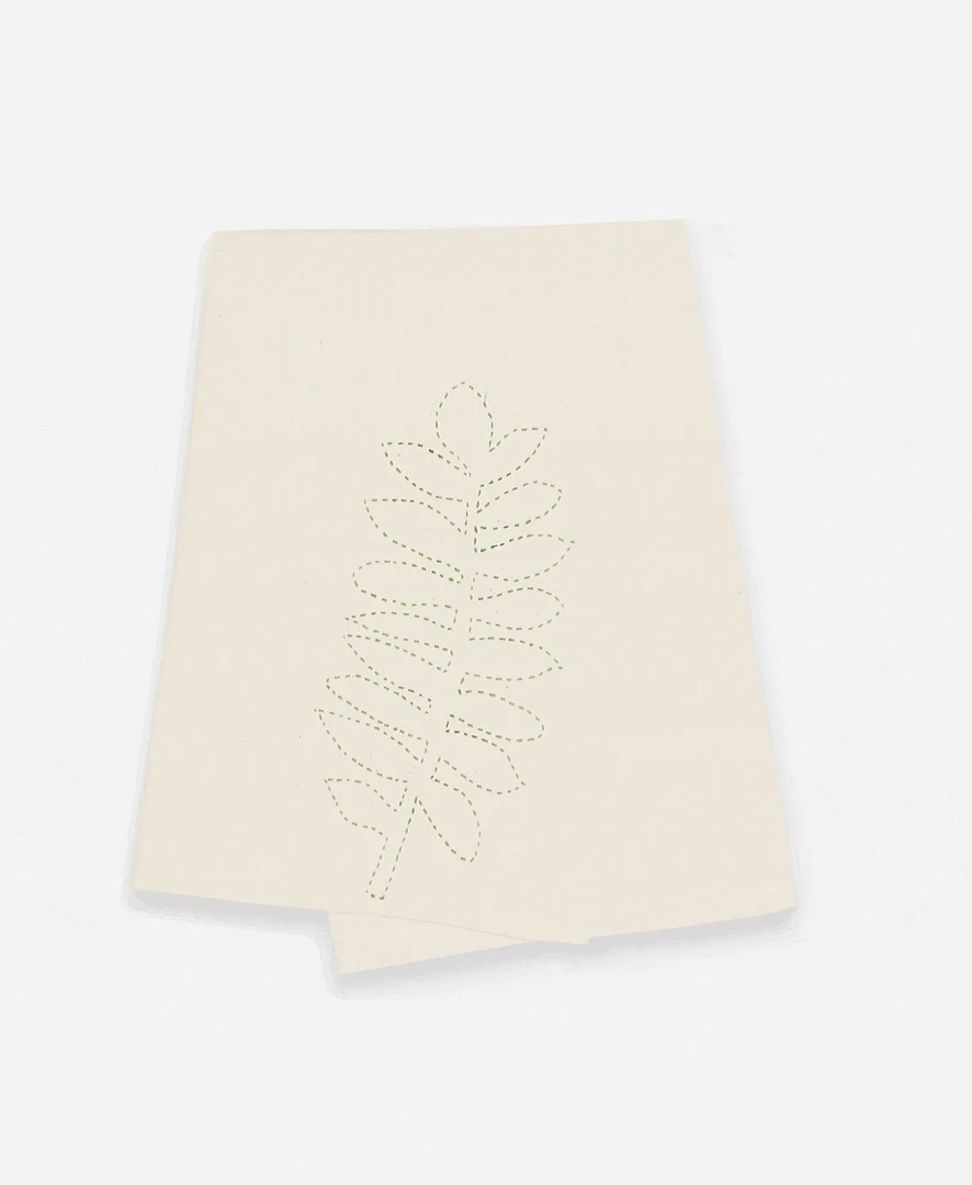 Anchal Home Goods Botanical Tea Towel - Bone 7 Anchal Home Goods Botanical Tea Towel - Bone