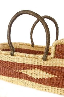 Swahili African Modern Brown Diamond Moses Bassinet Basket Home Goods 10 Swahili African Modern Brown Diamond Moses Bassinet Basket Home Goods