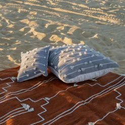 Kiliim Brown Drift Wool Runner / Rug Home Goods