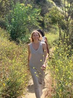 California Cloth Foundry Cleaner Cotton Tank Dress