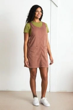 North Of West Caroline Upcycled Jumper Dress - Terracotta Sale 14 North Of West Caroline Upcycled Jumper Dress - Terracotta Sale