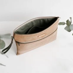 Carry Courage Inventor Cork Tablet Organizer - Natural Accessories