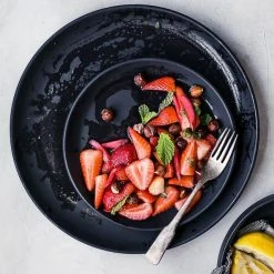 Carthage.Co Kitchen + Dining La Marsa Stoneware Dessert Plate Set