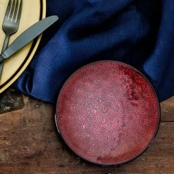 Carthage.Co Zaghwan Stoneware Dessert Plate Set Kitchen + Dining