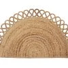 Casa Amarosa Half Moon Jute Doormat 2 Casa Amarosa Half Moon Jute Doormat