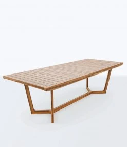 Masaya & Co. Furniture Casares Teak Dining Table With Slatted Top