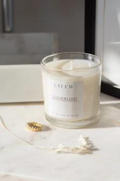 La' F.E.M. Cedarwood Candle Best Sellers
