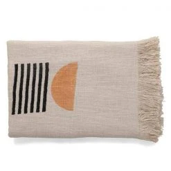 Casa Amarosa Black + Gold Earth Celestial Throw Blanket Home Goods