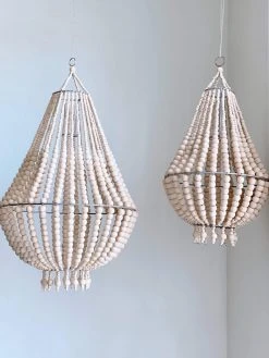 Ceremonia Beaded Chandelier - Natural