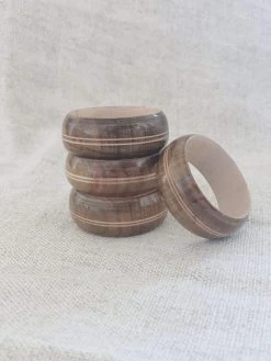 Ceremonia Wooden Napkin Ring Set Home Goods 8 Ceremonia Wooden Napkin Ring Set Home Goods