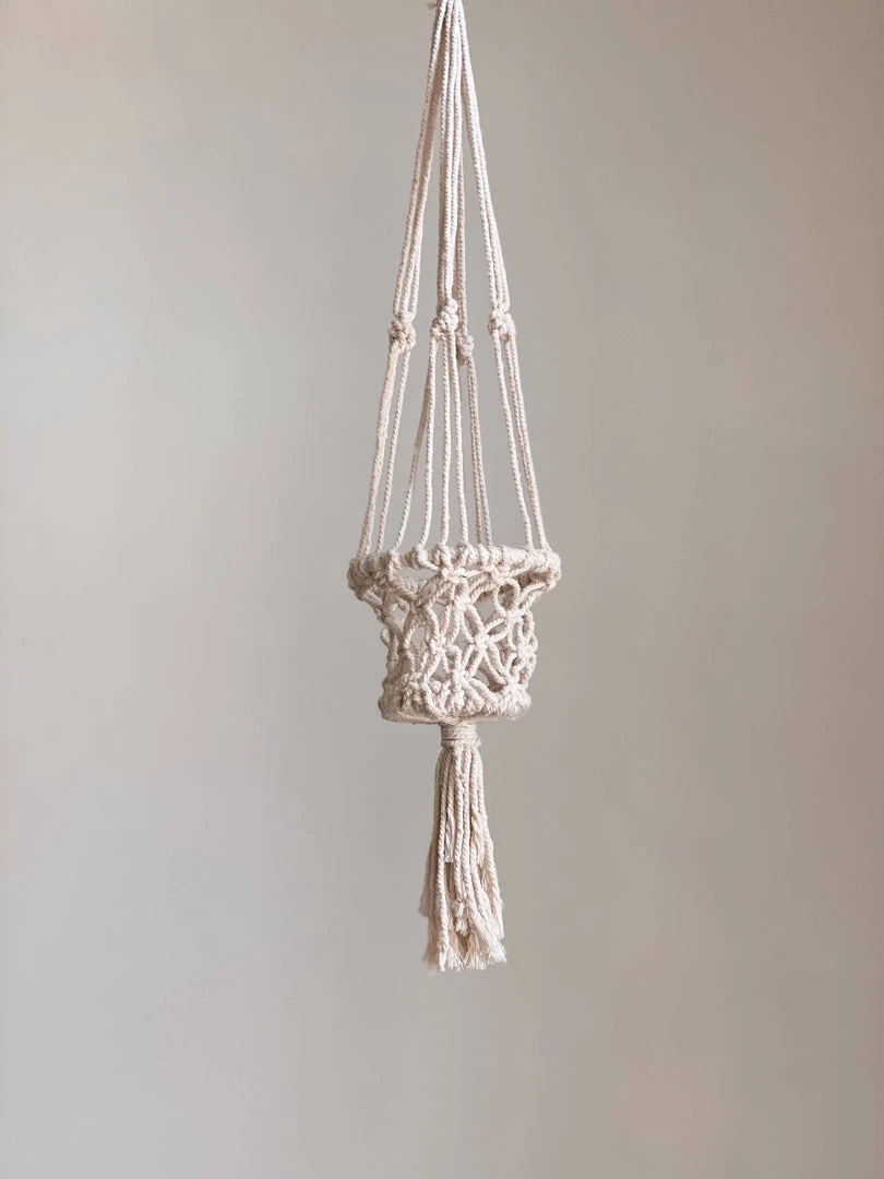 Ceremonia Best Sellers Plant Hanger Basket - Cream 5 Ceremonia Best Sellers Plant Hanger Basket - Cream