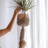 Ceremonia Darling Macramé Plant Hanger - Cafecito 2 Ceremonia Darling Macramé Plant Hanger - Cafecito