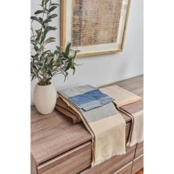 Studio Variously Ceru Merino Wool Throw Blanket