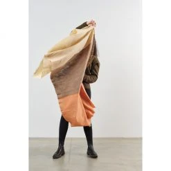 Studio Variously Chestnut Merino Wool Throw Blanket Home Goods