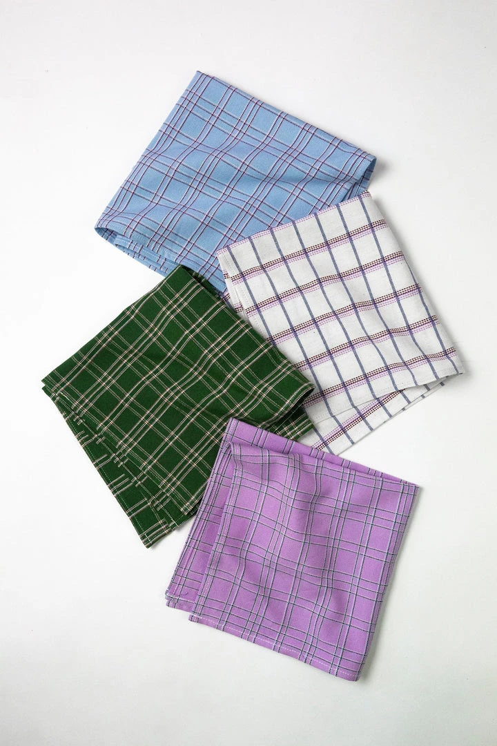 Archive New York Chiapas Plaid Napkin Set 13 Archive New York Chiapas Plaid Napkin Set