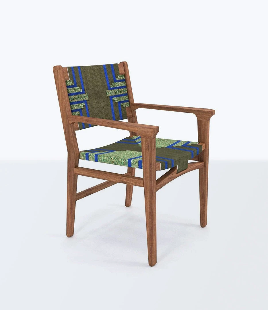 Masaya & Co. Chontales Arm Chair - Emerald Coast Pattern Furniture 3 Masaya & Co. Chontales Arm Chair - Emerald Coast Pattern Furniture
