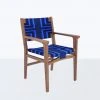 Masaya & Co. Chontales Arm Chair - Midnight Blue Pattern 2 Masaya & Co. Chontales Arm Chair - Midnight Blue Pattern