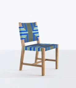 Masaya & Co. Chontales Dining Chair - Emerald Coast Pattern