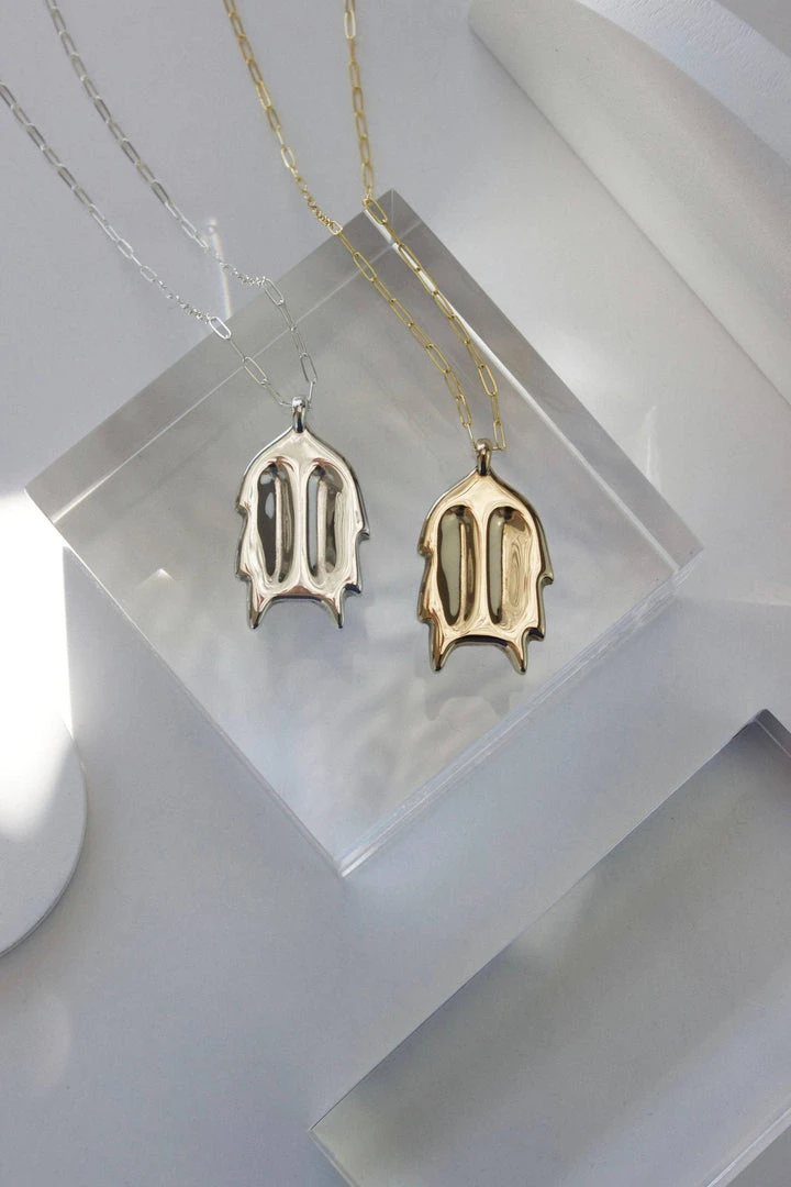 L.Greenwalt Jewelry Special Occasion Christmas Cactus Necklace 5 L.Greenwalt Jewelry Special Occasion Christmas Cactus Necklace