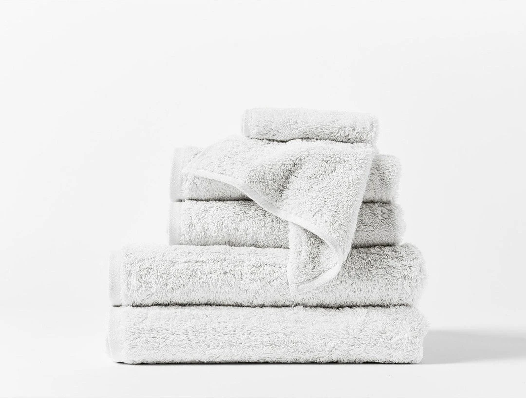 Coyuchi Cloud Loom Towels - Alpine White 3 Coyuchi Cloud Loom Towels - Alpine White