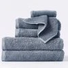 Coyuchi Home Goods Cloud Loom Towels - Steel Blue 1 Coyuchi Home Goods Cloud Loom Towels - Steel Blue