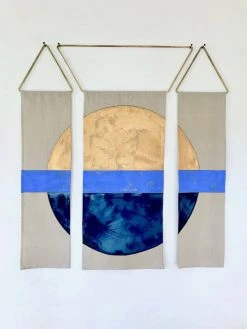 Conejo & Co Mitad Wall Hanging - Ocean