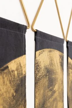 Conejo & Co Home Goods Oso Wall Hanging - Gold