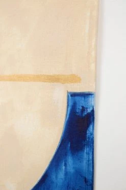 Conejo & Co Puente Wall Hanging - Oyster + Indigo