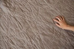 Haptic Lab Constellation Quilt - Warm Gray