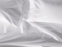 Coyuchi Sateen Sheet Set - Alpine White