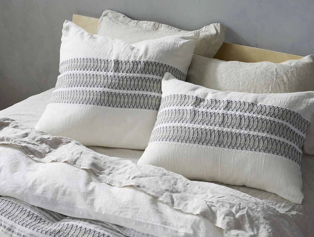 Coyuchi Home Goods Lost Coast Duvet Cover - Marine With Grays 7 Coyuchi Home Goods Lost Coast Duvet Cover - Marine With Grays