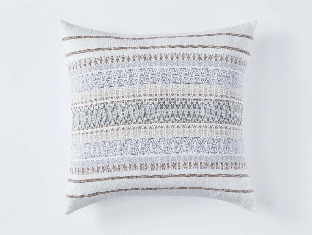 Coyuchi Lost Coast Pillow Cover - Earth Home Goods 3 Coyuchi Lost Coast Pillow Cover - Earth Home Goods