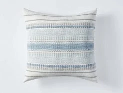 Coyuchi Lost Coast Pillow Cover - Marine Home Goods