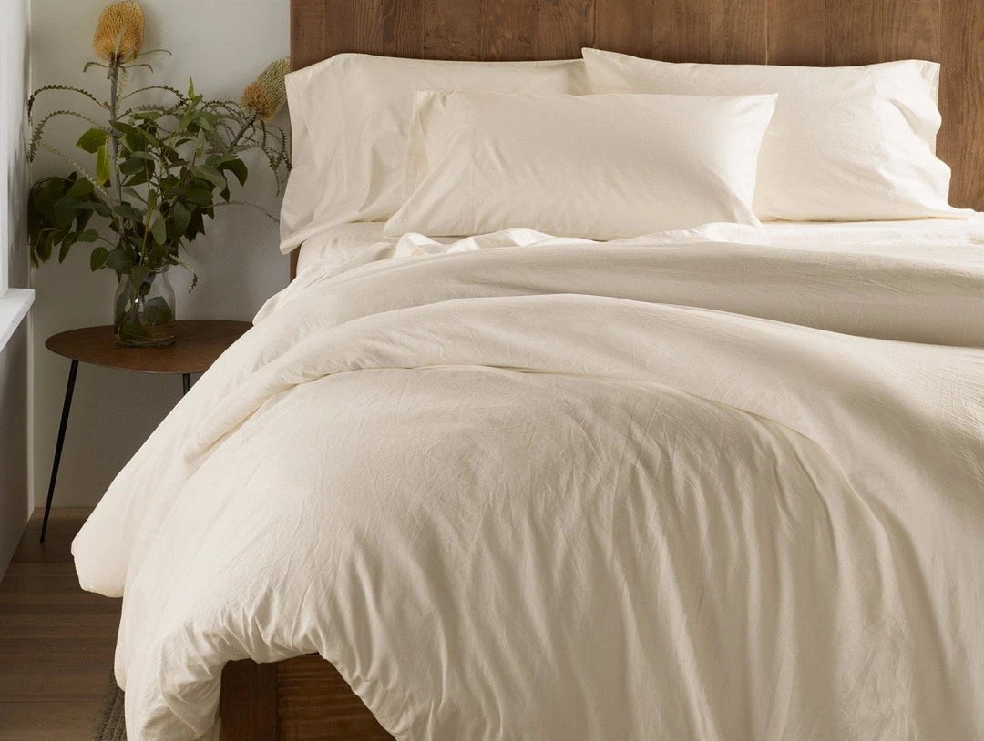 Coyuchi Sateen Pillowcase Set - Undyed Fair Trade 5 Coyuchi Sateen Pillowcase Set - Undyed Fair Trade