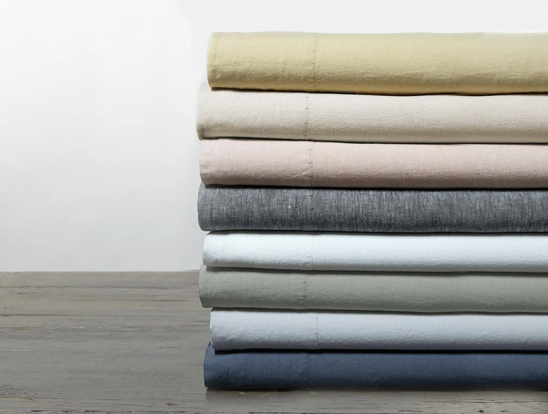 Coyuchi Relaxed Linen Pillowcase Set - Fog Home Goods 5 Coyuchi Relaxed Linen Pillowcase Set - Fog Home Goods